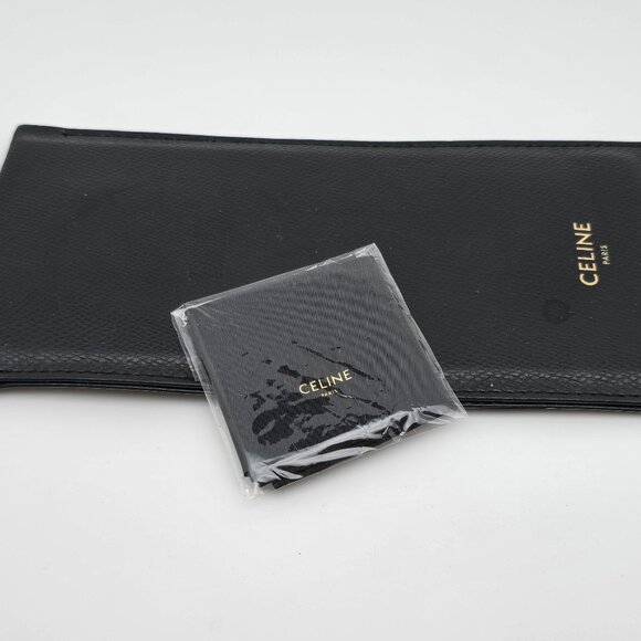 Celine CL41433/S 807 Black Frame Grey Gradient Lens Oversized Sunglasses w/ Case - Picture 14 of 15